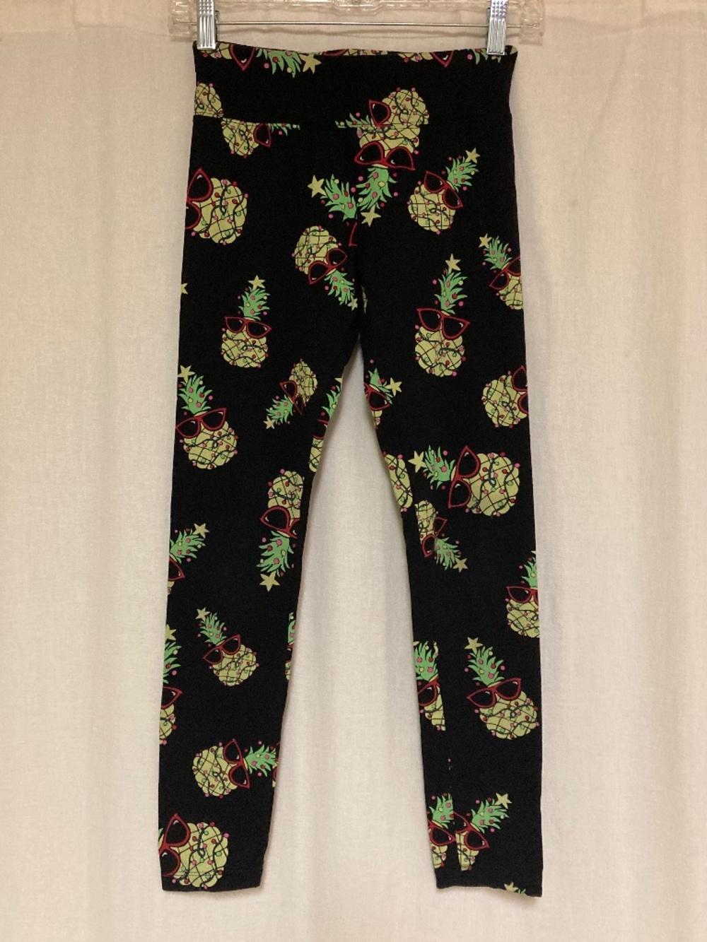 Girls Justice Pineapple Print Leggings Size 12